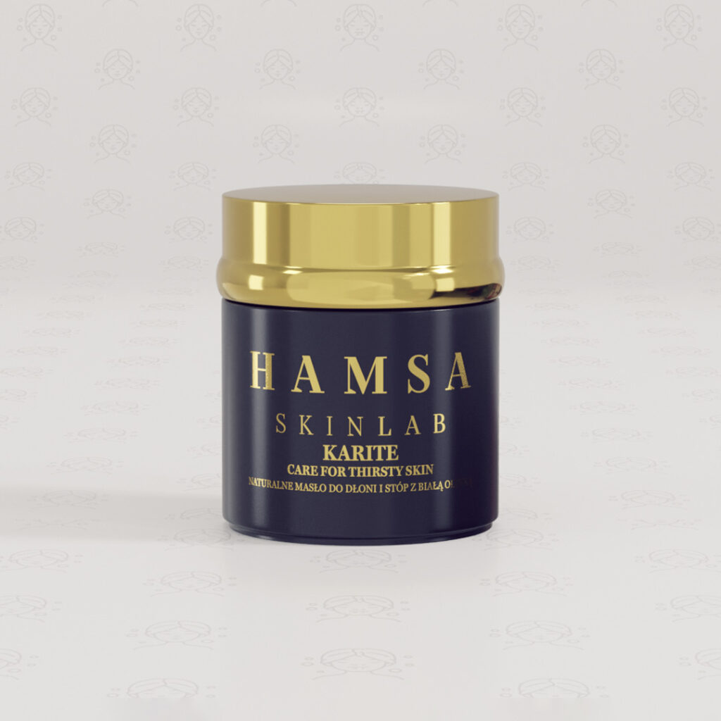 KARITE 80g masło do dłoni i stóp 100% VEGE