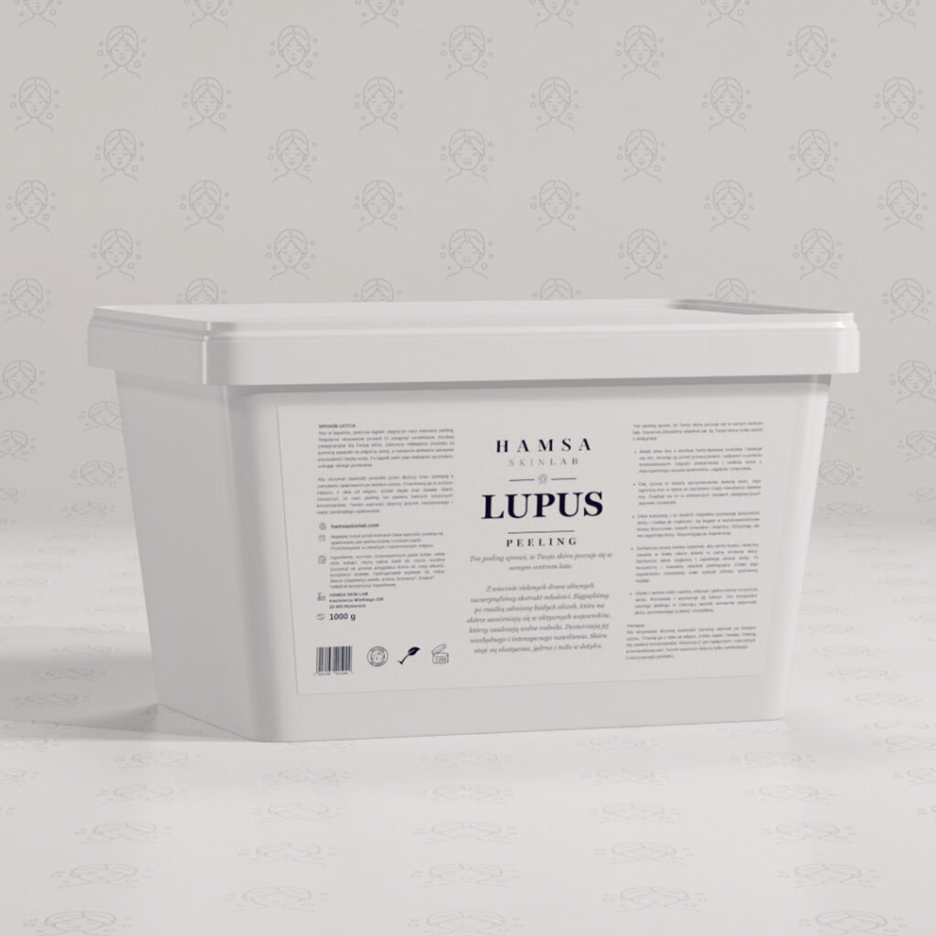 Naturalny peeling do ciała LUPUS 1000g 100% VEGE