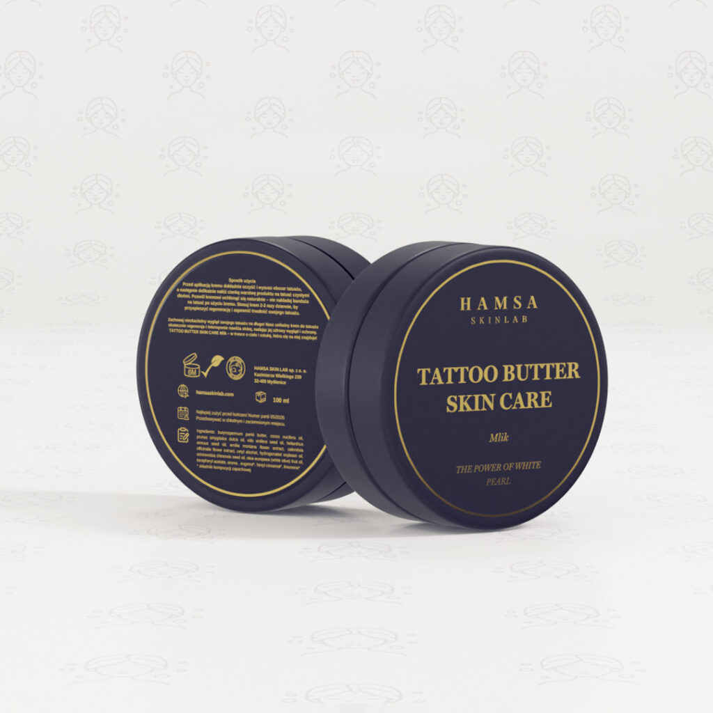TATTOO BUTTER SKIN CARE MLIK zapach wiosny 100 ml 100% VEGE
