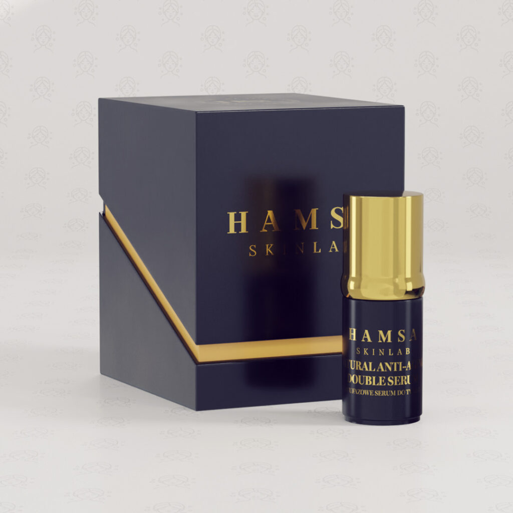 Natural anti-aging double serum TWO-PHASE FACE SERUM 30 ml 100% VEGE